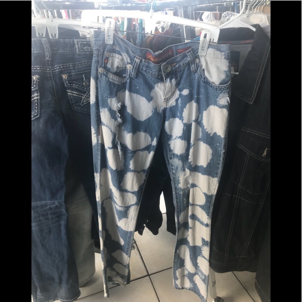 Hot Kiss Cloud stone washed jeans size 7/ 28